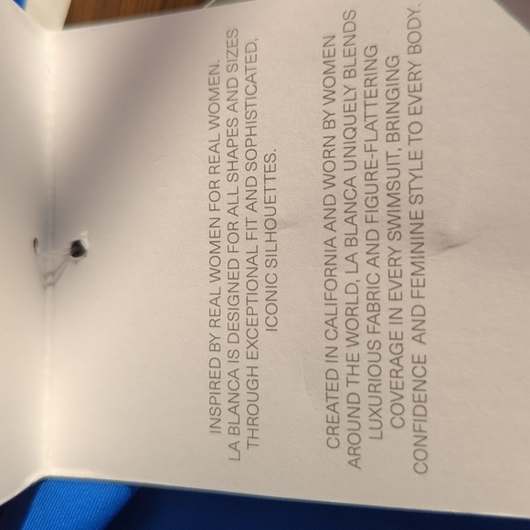 La Blanca Island Goddess Capri Blue Swim Bottom - Picture 8 of 14